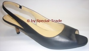 heel sandals black
