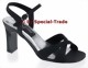Sandal black satin Sandal black satin