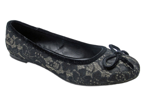 Ballerina with lace black