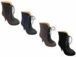 Lace bootee Lace bootee
