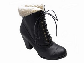 Heel bootee Heel bootee