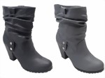 Soft wrinkled bootee Soft wrinkled bootee