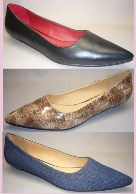 ! SPECIAL PRICE ! Flat heeled court shoes