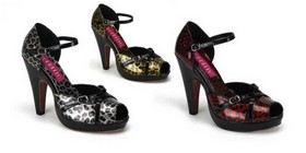 Peeptoe Pumps patent leather and glitter Peeptoe Pumps patent leather and glitter