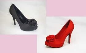 Peeptoe made of Satin Peeptoe made of Satin