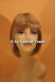 Short hair wig, honey blond