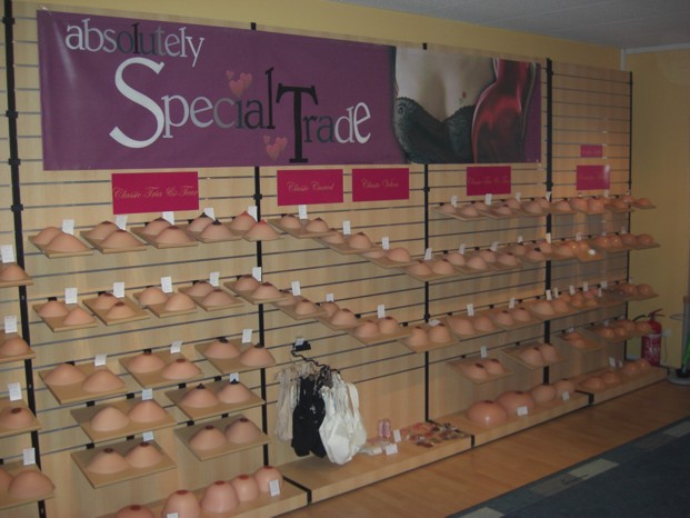 showroom-silicone-breast-forms-selection