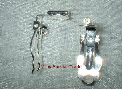 earring adapters silver