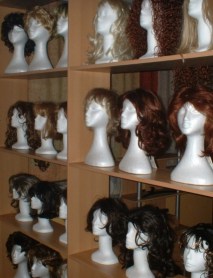 Wigs, and more of wigs...