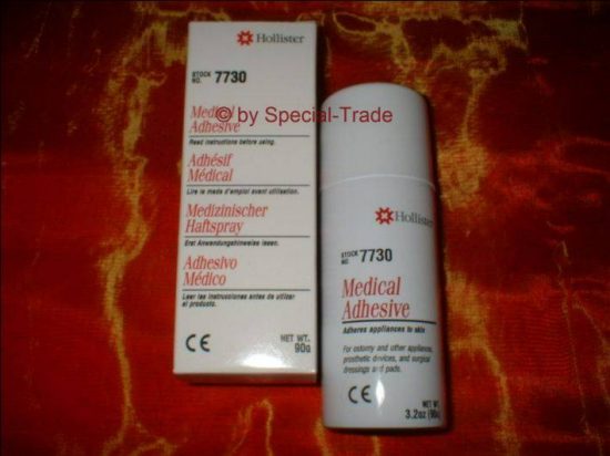 Hollister adhesive spray for all non-adhesive breast forms