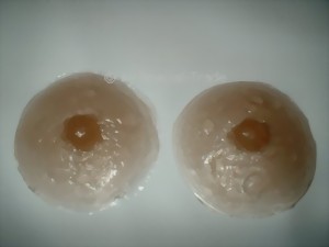silicone teats, very realistic