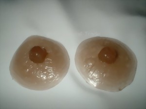 silicone teats, very realistic