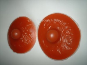 silicone nipples, self adhesive