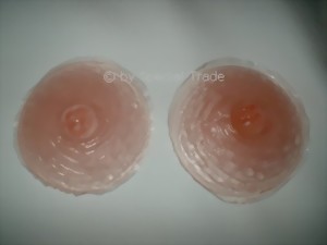 silicone nipples, self adhesive