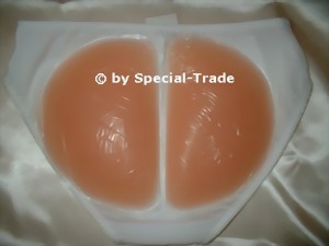 upholstered pants white