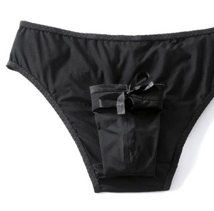 Amoluxury Showstar black gaff panties