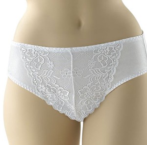 Amoluxury Showstar white gaff panties