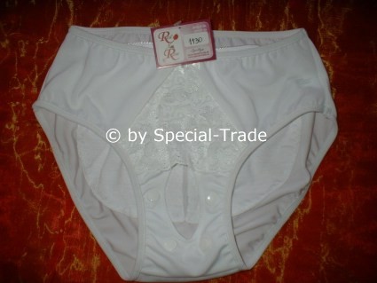 single panties white