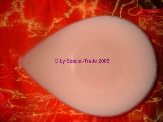 rear view of Classic Tear breast form