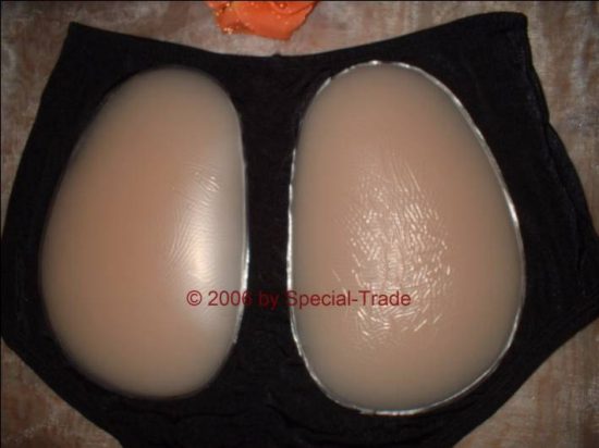 silicone buttock inserts for a perfect rear